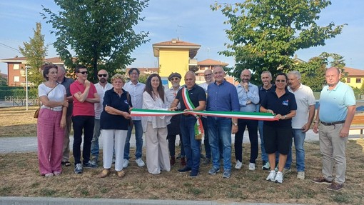 Inaugurata a Santo Stefano la nuova area ludico sportiva