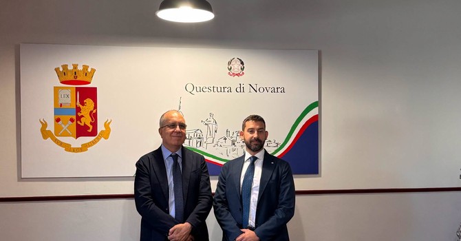 Novara, Filippo Balducci è il nuovo dirigente della Squadra Mobile