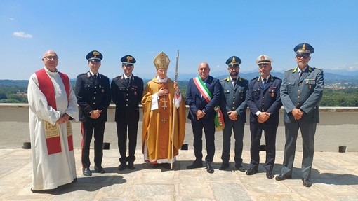 Il cardinale Angelo Bagnasco celebra la festa patronale di Santa Cristina Il cardinale Angelo Bagnasco celebra la festa patronale di Santa Cristina