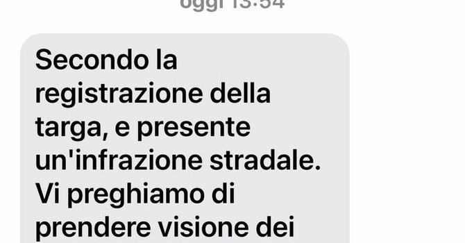 Falsi verbali sul cellulare, allarme truffa a Cerano: il Comune invita a non cliccare sui link Falsi verbali sul cellulare, allarme truffa a Cerano: il Comune invita a non cliccare sui link