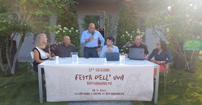 Festa dell'Uva, Borgomanero si prepara alla 77ª edizione