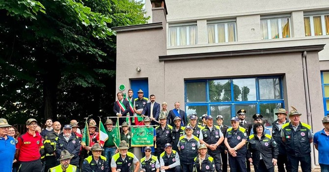 Romagnano Sesia, inaugurata la nuova sede della Protezione Civile Ana Valsesiana Romagnano Sesia, inaugurata la nuova sede della Protezione Civile Ana Valsesiana