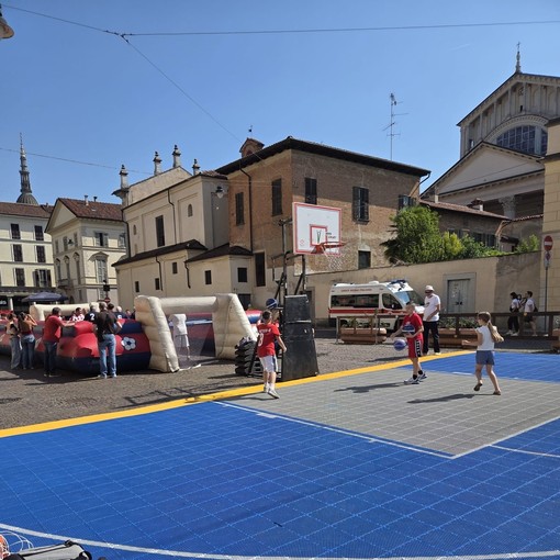 Novara, SportShow anima Piazza Puccini Novara, SportShow anima Piazza Puccini