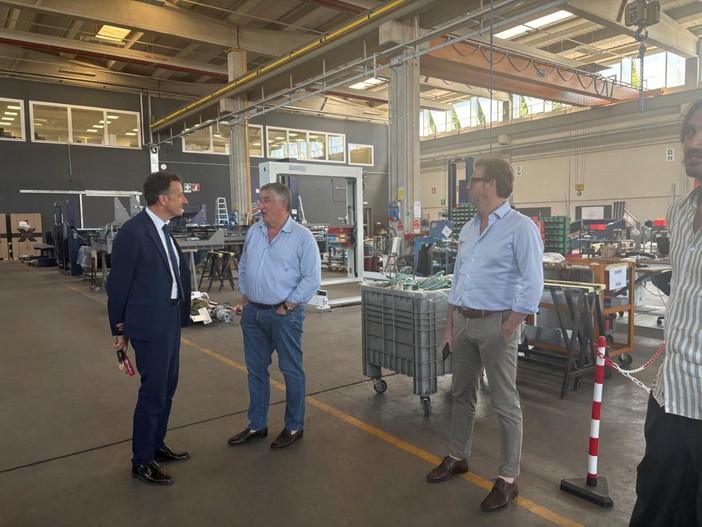 Visita istituzionale ad Oms Group di Paruzzaro