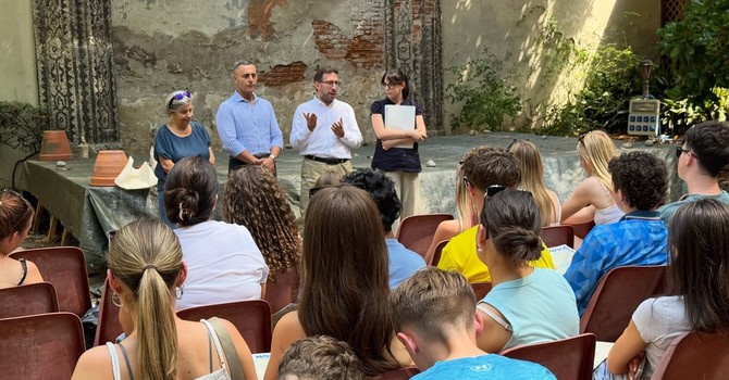 La Provincia di Novara accoglie i giovani musicisti dell'Irlanda del Nord La Provincia di Novara accoglie i giovani musicisti dell'Irlanda del Nord