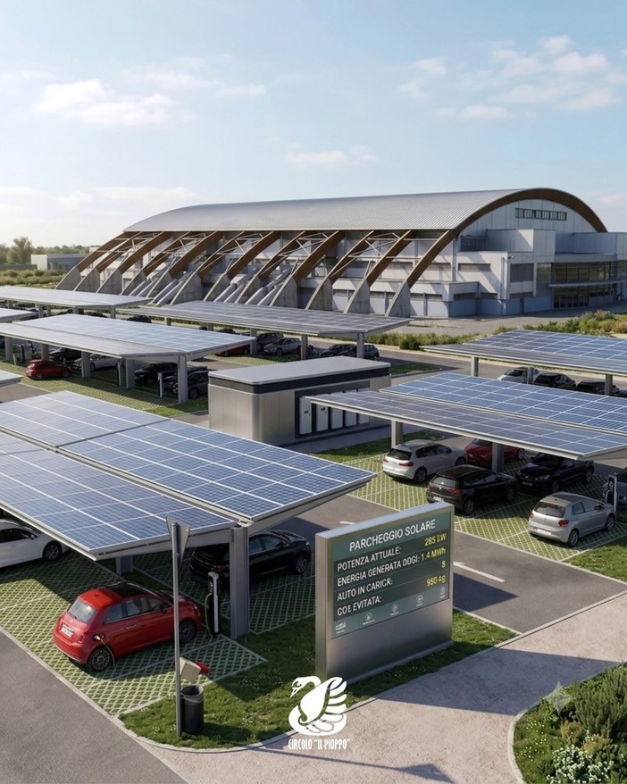 Legambiente sostiene Nòva: "Sì ai pannelli sulla Passalacqua, ora copriamo di fotovoltaico anche i parcheggi" Legambiente sostiene Nòva: "Sì ai pannelli sulla Passalacqua, ora copriamo di fotovoltaico anche i parcheggi"