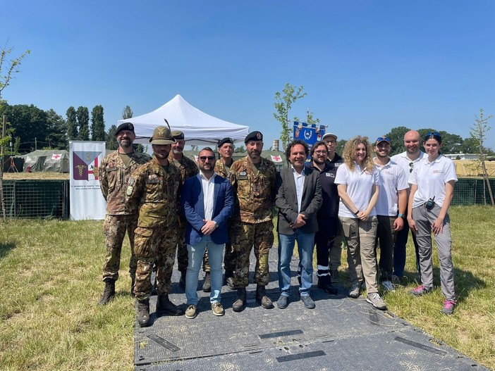 Cameri, inaugurato l’Ospedale da Campo Role 2 Basic