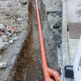 Liceo Carlo Alberto, lavori anche alla rete fognaria
