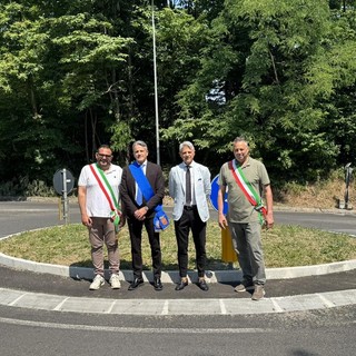 Nuova rotatoria alla Torbiera sulla SP 166: più sicurezza lungo la “Castelconturbia–SS 32”