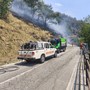 Aib Gozzano ancora in prima linea contro i roghi in Val Mastallone Aib Gozzano ancora in prima linea contro i roghi in Val Mastallone