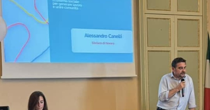 Novara, firmato il patto per il Piano per l’Economia Sociale