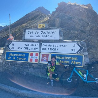 Da Carpignano al Col du Galibier in bici: 507 chilometri in quattro giorni