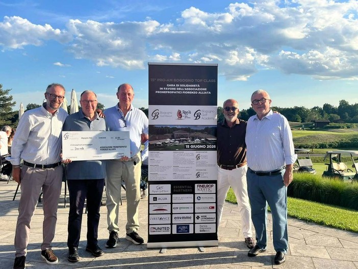 Golf e solidarietà a Bogogno: 10mila euro per l’Associazione Pronefropatici