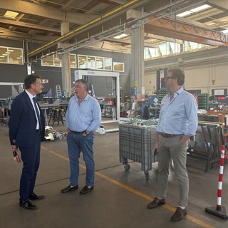 Visita istituzionale ad Oms Group di Paruzzaro