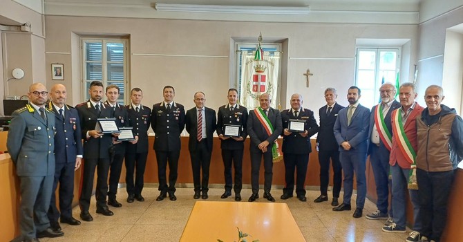 Borgomanero, encomio ai carabinieri della Tenenza per l'impegno sul territorio