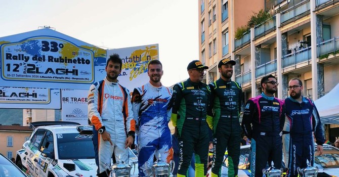 Carmellino-Minazzi dominano il Rally del Rubinetto e fanno doppietta Carmellino-Minazzi dominano il Rally del Rubinetto e fanno doppietta