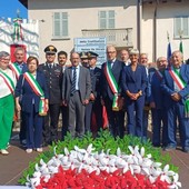 Cureggio, inaugurata la rinnovata Piazza della Costituzione