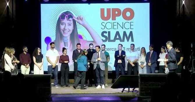 Upo Science Slam, al Broletto la ricerca si racconta in tre minuti Upo Science Slam, al Broletto la ricerca si racconta in tre minuti
