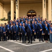 Il presidente Caccia e il vicepresidente Crivelli all'Assemblea Nazionale delle Province