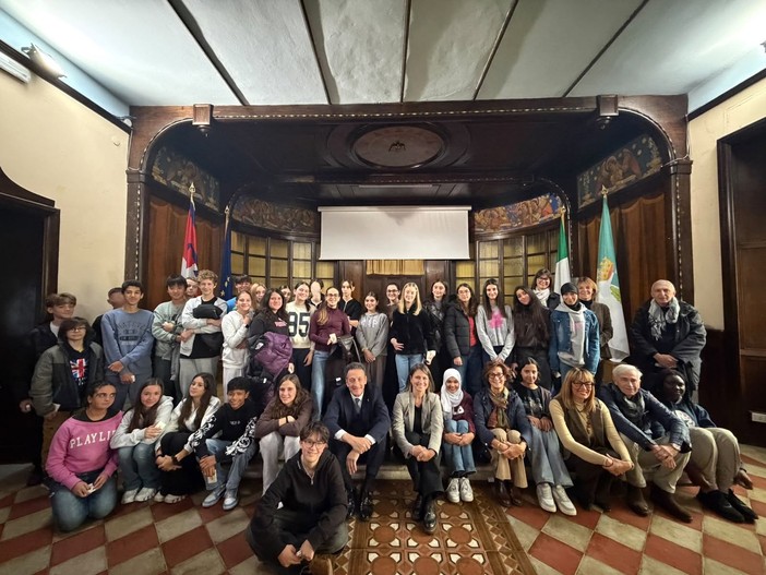 Gli studenti della Giovanni XXIII alla scoperta del municipio