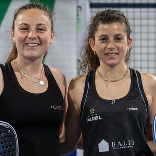 Da sx: Clarissa Aima e Caterina Baldi. ph: Padelfip