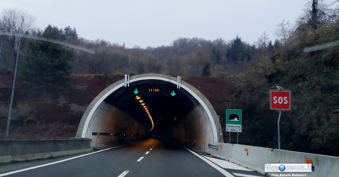 A26, chiusure notturne tra Arona e Baveno