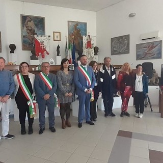 ‍Delegazione trecatese presente ad Amendolara per i festeggiamenti patronali in onore di San Vincenzo Ferreri