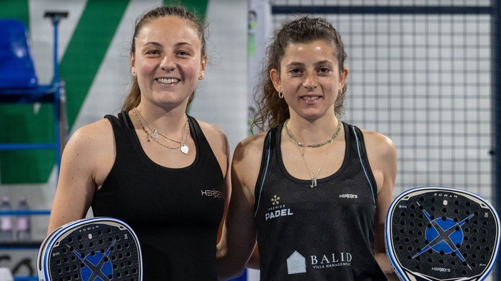 Da sx: Clarissa Aima e Caterina Baldi. ph: Padelfip Da sx: Clarissa Aima e Caterina Baldi. ph: Padelfip