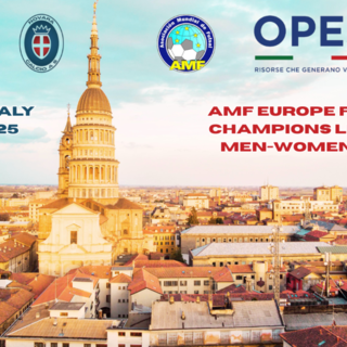 La Amf Champions League 2025 di calcio a 5 sbarca a Novara