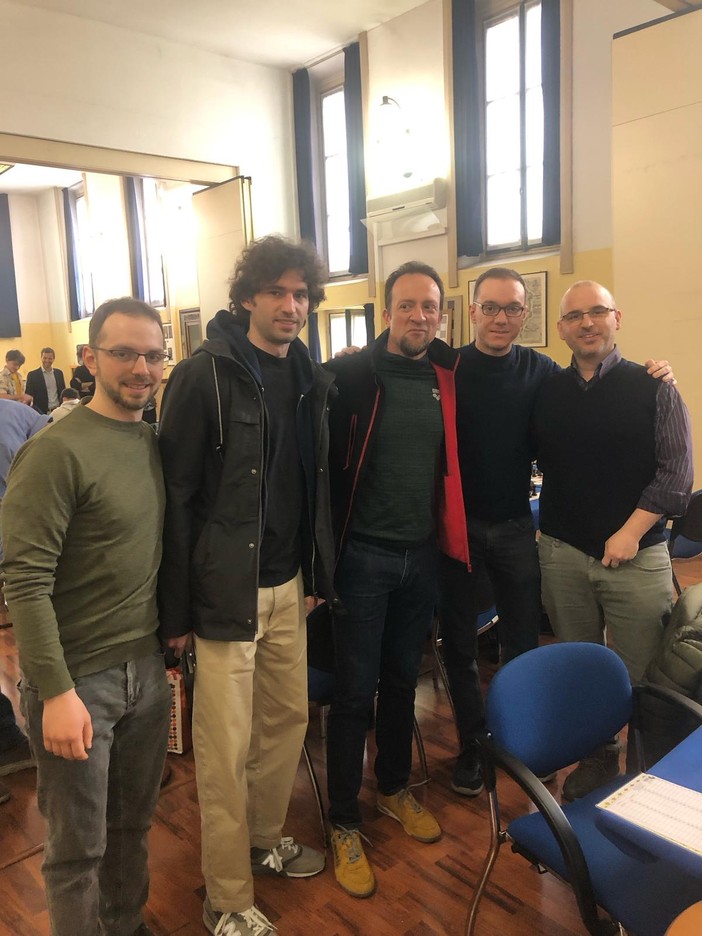 Scacchistica Novarese seconda in serie A1: promossa in serie Master