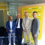 Nella foto da sinistra: Lido Beltrame, Domenico Pautasso, Marco Caccia e Fabio Tofi Nella foto da sinistra: Lido Beltrame, Domenico Pautasso, Marco Caccia e Fabio Tofi