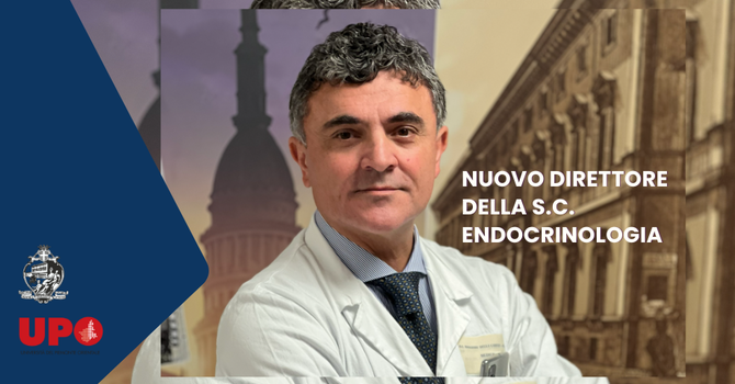 Il professor Paolo Marzullo nuovo direttore dell’Endocrinologia del Maggiore della Carità di Novara