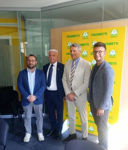 Nella foto da sinistra: Lido Beltrame, Domenico Pautasso, Marco Caccia e Fabio Tofi Nella foto da sinistra: Lido Beltrame, Domenico Pautasso, Marco Caccia e Fabio Tofi