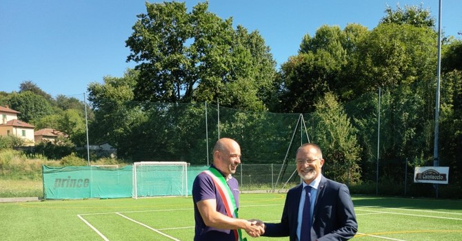 Brovello Carpugnino, inaugurati i nuovi impianti sportivi riqualificati