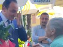 La visita del presidente Cirio ad Anna Possi, barista centenaria di Nebbiuno: "Un esempio per tutti"
