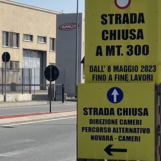 Nuova chiusura stradale a Novara per lavori di ripristino del ponte sul Terdoppio