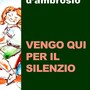 Lo scrittore novarese Vincenzo d’Ambrosio debutta nel romanzo con “Vengo qui per il silenzio”