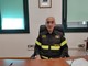 Il comandante provinciale dei Vigili del Fuoco saluta cittadini e collaboratori Il comandante provinciale dei Vigili del Fuoco saluta cittadini e collaboratori
