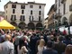 Giorgia Meloni a Novara per l'ultima tappa di campagna elettorale di Fratelli d'Italia