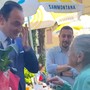 La visita del presidente Cirio ad Anna Possi, barista centenaria di Nebbiuno: &quot;Un esempio per tutti&quot;
