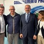Nella foto da sinistra: Roberto Cota, Diego Sozzani, Maurizio Rasero e Teresa Armienti