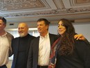 Nella foto da sinistra: Rossano Pirovano, Stefano Bonaccini, Giorgio Gori, Sara Paladini, Domenico Rossi