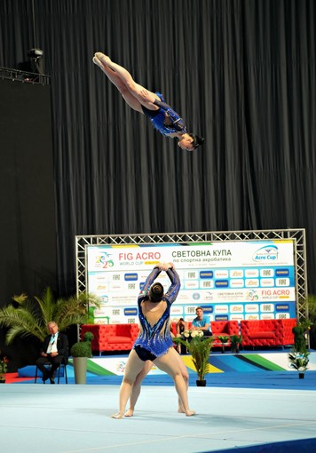 Funtastic Gym, il trio delle meraviglie conquista il quinto posto alla Coppa del Mondo di ginnastica acrobatica
