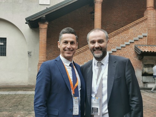 Davide Gilardino con Federico Binatti Davide Gilardino con Federico Binatti