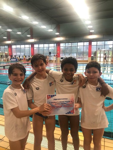 Libertas Nuoto Novara protagonista a Torino: cinque podi al Gran Prix Esordienti B