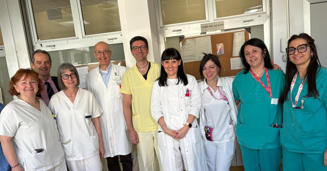 L' equipe di ostetricia ginecologia