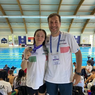 Nuoto, Emma Crepaldi sul tetto d’Europa: tre ori e un argento alla Mediterranean Cup in Serbia