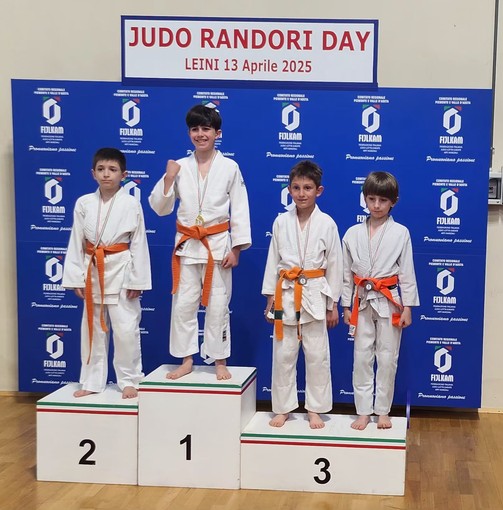 Randory Day a Leini: giovani judoka novaresi protagonisti FOTO