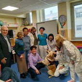 Al via il progetto di Pet Therapy “Quattro zampe in pediatria” Al via il progetto di Pet Therapy “Quattro zampe in pediatria”