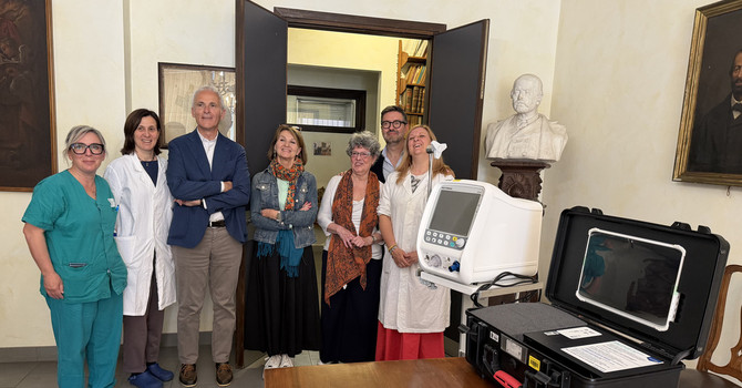 Fondazione Lualdi dona tecnologie al Maggiore di Novara